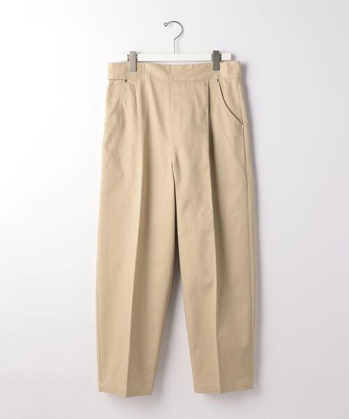 green label relaxing（グリーンレーベルリラクシング）の「＜SEGMENT（セグメント）＞チノ リラックス パンツ（チノパンツ・メンズ・ブラック/ベージュ・2/1/3）」の4枚目の写真