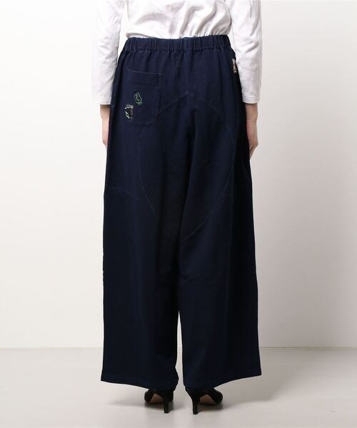 チャイハネ（チャイハネ）の「【チャイハネ】grn×Amina セドキャンMEN'Sワイドパンツ（スウェットパンツ・メンズ・ブラック/インディゴブルー・FREE）」の5枚目の写真