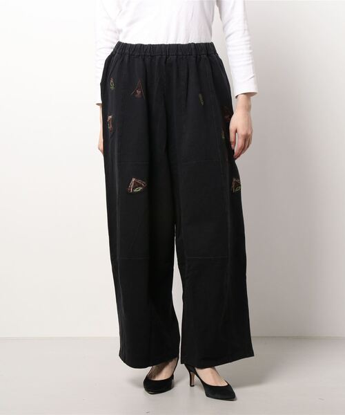 チャイハネ（チャイハネ）の「【チャイハネ】grn×Amina セドキャンMEN'Sワイドパンツ（スウェットパンツ・メンズ・ブラック/インディゴブルー・FREE）」の11枚目の写真