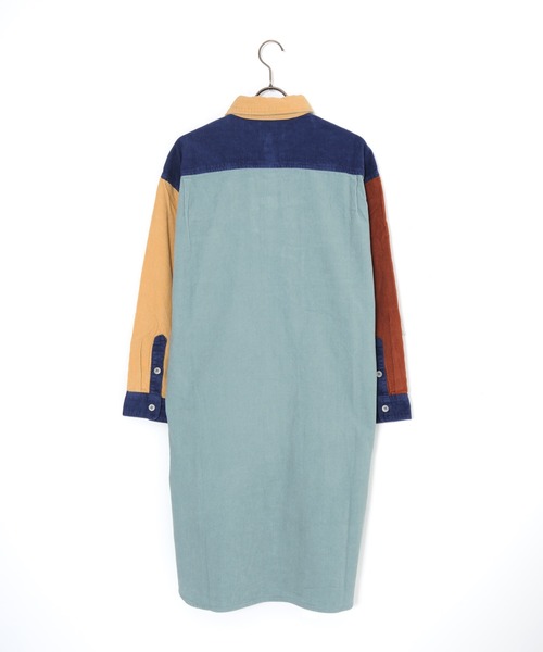 grn（ジーアールエヌ）の「［grn ジーアールエヌ］8.6oz DENIM / CRAZY CORDUROY / WORK SHIRT DRESS / GL132251Q / GL132252Q（シャツワンピース・レディース・インディゴブルー/ブルー系その他/ブルー/その他2/その他1・FREE）」の17枚目の写真
