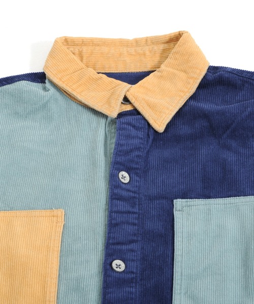 grn（ジーアールエヌ）の「［grn ジーアールエヌ］8.6oz DENIM / CRAZY CORDUROY / WORK SHIRT DRESS / GL132251Q / GL132252Q（シャツワンピース・レディース・インディゴブルー/ブルー系その他/ブルー/その他2/その他1・FREE）」の18枚目の写真