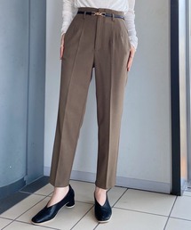 mysty woman | スタイルアップテーパーパンツ 257491(スラックス)