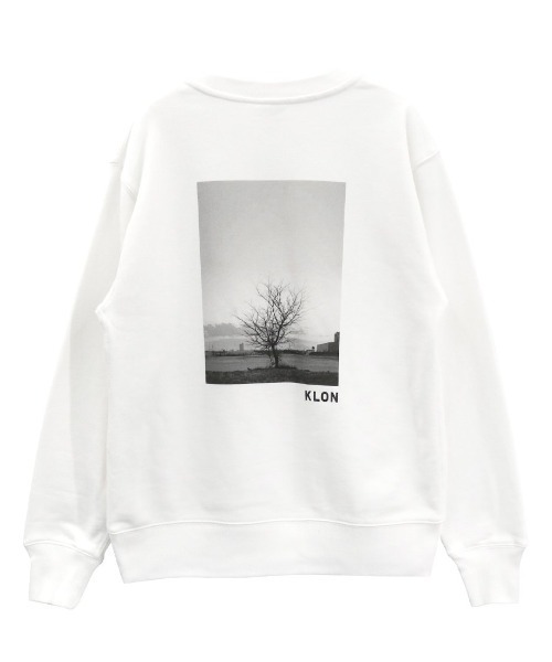 KLON（クローン）の「KLON graphic SWEAT -huge tree- (01)（スウェット・レディース・ホワイト/ブラック・L/M）」の3枚目の写真