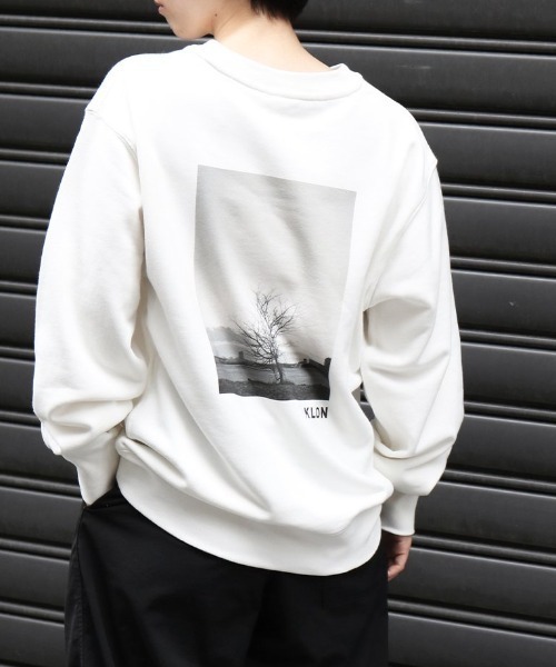 KLON（クローン）の「KLON graphic SWEAT -huge tree- (01)（スウェット・レディース・ホワイト/ブラック・L/M）」の20枚目の写真