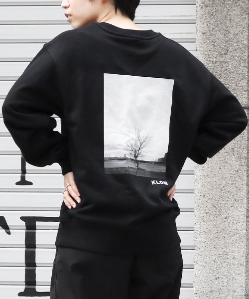 KLON（クローン）の「KLON graphic SWEAT -huge tree- (01)（スウェット・レディース・ホワイト/ブラック・L/M）」の21枚目の写真