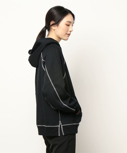 FILA x THUG ステッチスナップパーカー THUG CLUB】FILA×THUGステッチスナップパーカー (Thug Club