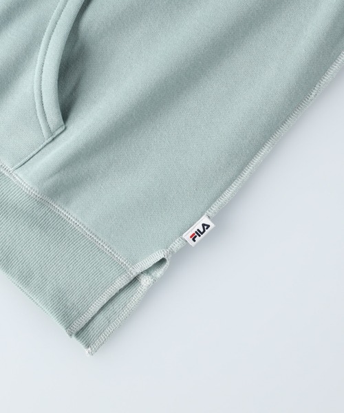 FILA（フィラ）の「【FILA】あったか配色ステッチパーカー（パーカー・レディース・オフホワイト/ブルー/ブラック・M/L）」の15枚目の写真