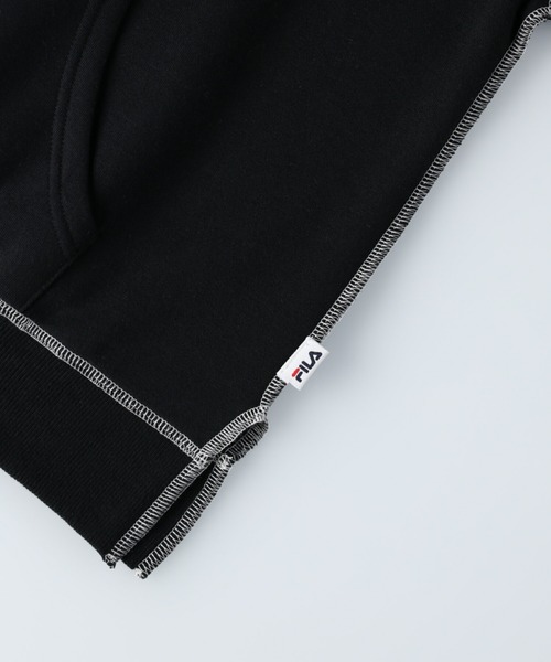 FILA（フィラ）の「【FILA】あったか配色ステッチパーカー（パーカー・レディース・オフホワイト/ブルー/ブラック・M/L）」の14枚目の写真