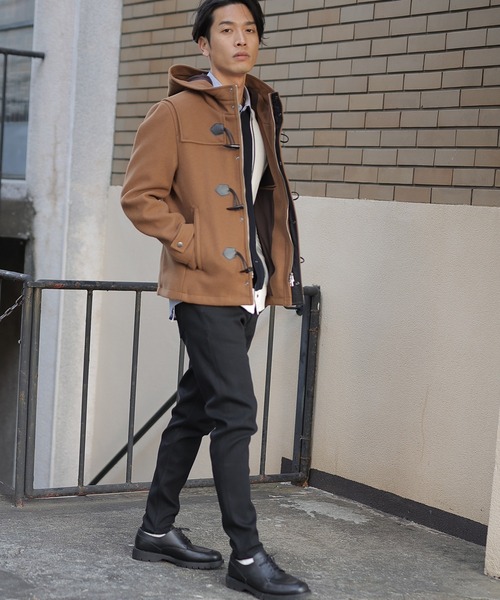 UNION STATION（ユニオンステーション）の「メルトンショートダッフル（ダッフルコート・メンズ・キャメル/ネイビー/チャコールグレー・M/L/LL）」の7枚目の写真