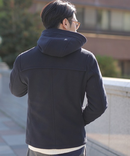 UNION STATION（ユニオンステーション）の「メルトンショートダッフル（ダッフルコート・メンズ・キャメル/ネイビー/チャコールグレー・M/L/LL）」の10枚目の写真