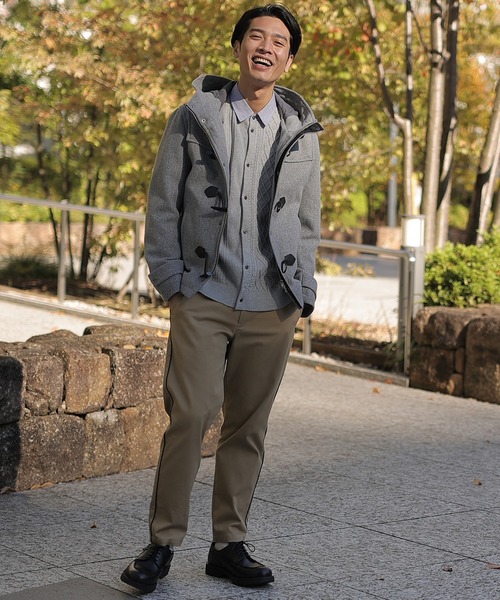 UNION STATION（ユニオンステーション）の「メルトンショートダッフル（ダッフルコート・メンズ・キャメル/ネイビー/チャコールグレー・M/L/LL）」の19枚目の写真