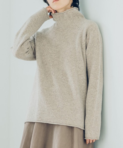 Eribe ボトルネックラグランセーター トップス ボトルネックラグランセーター Women ニット セーター ニット セーター