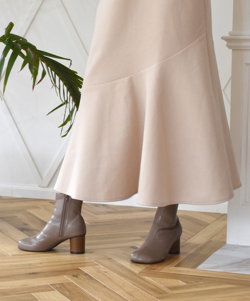 Alley by w closet（アリーバイダブルクローゼット）の「【SETUP対応】【Alley】エコウールキャミワンピース（ワンピース・レディース・ベージュ/モスグリーン・FREE）」の22枚目の写真