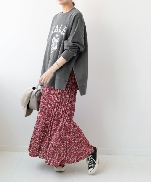 JOURNAL STANDARD relume（ジャーナルスタンダード　レリューム）の「セイヒンゾメカレッジスリットスウェット◆（スウェット・レディース・グレー/ベージュ・FREE）」の17枚目の写真