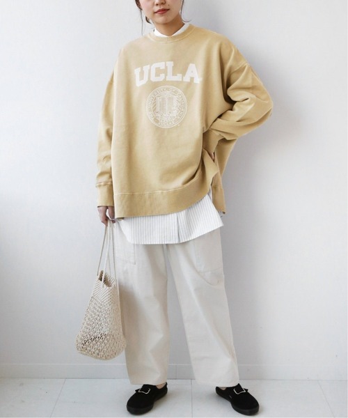 JOURNAL STANDARD relume（ジャーナルスタンダード　レリューム）の「セイヒンゾメカレッジスリットスウェット◆（スウェット・レディース・グレー/ベージュ・FREE）」の19枚目の写真