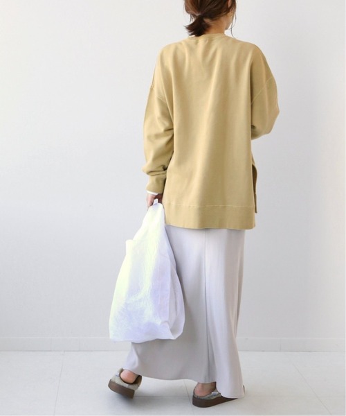 JOURNAL STANDARD relume（ジャーナルスタンダード　レリューム）の「セイヒンゾメカレッジスリットスウェット◆（スウェット・レディース・グレー/ベージュ・FREE）」の14枚目の写真