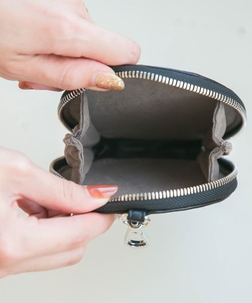 Newlyme（ニューリーミー）の「ミニポーチ付きショルダーバッグ（ショルダーバッグ・レディース・ブラック/ブラウン/グレー/グリーン・FREE）」の15枚目の写真