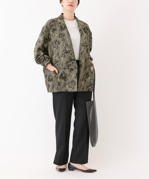 MIOSMOKEY ミオズモーキー ジャガードオーバーサイズジャケット Mサイズ VERMEIL par iena（ヴェルメイユパーイエナ）の「【MIOSMOKEY