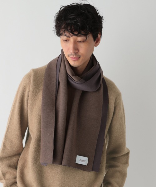 GLOBAL WORK（グローバルワーク）の「フワフワHug meレイヤード/238126（ニット/セーター・メンズ・ベージュ/サックスブルー/その他1/ダークグレー/ブラウン系その他6・SMALL/LARGE/X-LARGE/MEDIUM）」の6枚目の写真