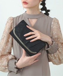 Kana | レース プリーツ スマート 3Way パーティーバッグ 結婚式 お呼ばれ オケージョン(クラッチバッグ)
