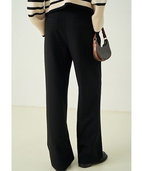 Fano Studios（ファノ ストゥディオズ）の「【Fano Studios】Two tuck standard trousers FD21K041（スラックス・レディース・ブラック・L/S/M）」の12枚目の写真
