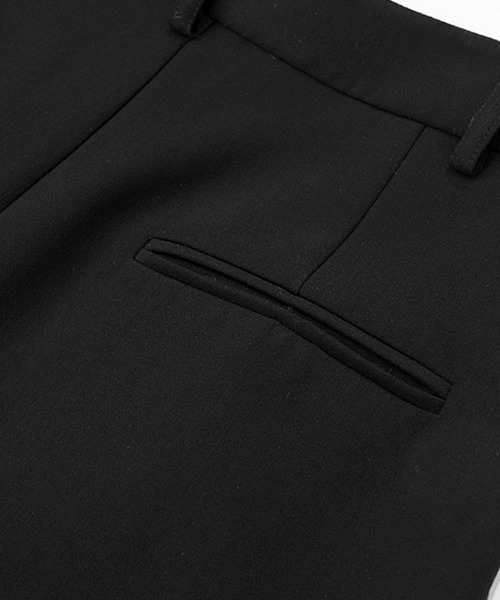 Fano Studios（ファノ ストゥディオズ）の「【Fano Studios】Two tuck standard trousers FD21K041（スラックス・レディース・ブラック・L/S/M）」の10枚目の写真