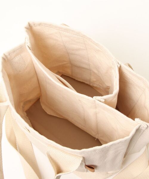 one way（ワンウェイ）の「【oneway】キャンパスミニトート（トートバッグ・レディース・ホワイト/ブラック/ホワイト系その他・FREE）」の6枚目の写真