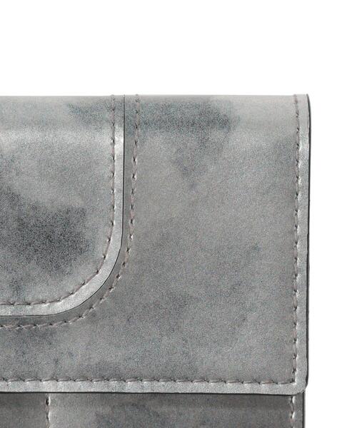 HIROKO HAYASHI シルバー長財布 MARMO（マルモ）小銭入れ - メルカリ