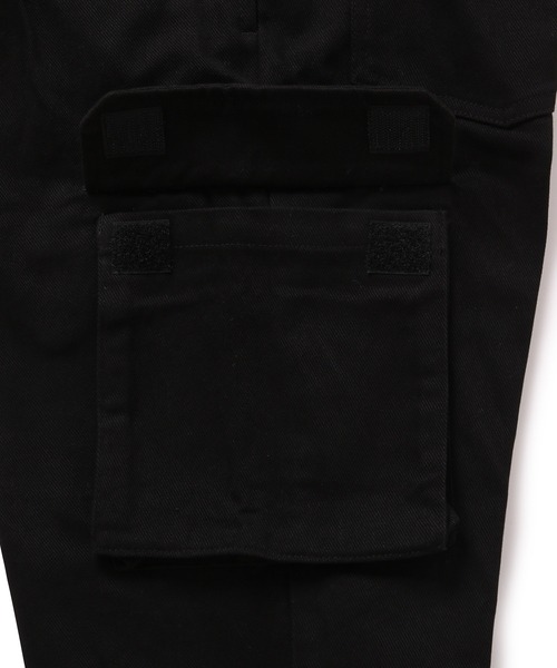 ADAM ET ROPE'(アダムエロペ)の「【アウトレット店舗・WEB限定】裏起毛イージーカーゴパンツ(その他パンツ・メンズ・グリーン系その他/ブラック・L/LL/M)」の9枚目の写真