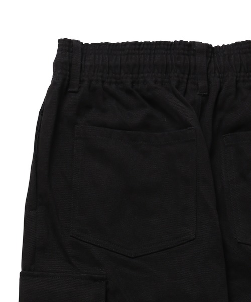 ADAM ET ROPE'(アダムエロペ)の「【アウトレット店舗・WEB限定】裏起毛イージーカーゴパンツ(その他パンツ・メンズ・グリーン系その他/ブラック・L/LL/M)」の8枚目の写真
