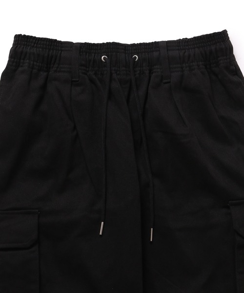 ADAM ET ROPE'(アダムエロペ)の「【アウトレット店舗・WEB限定】裏起毛イージーカーゴパンツ(その他パンツ・メンズ・グリーン系その他/ブラック・L/LL/M)」の6枚目の写真