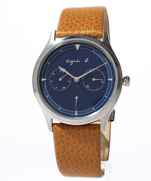 agnes b.（アニエスベー）の「LM02 WATCH  FCRT958（アナログ腕時計・メンズ・ネイビー・UNI）」の10枚目の写真