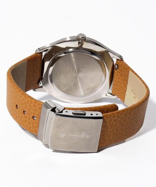 agnes b.（アニエスベー）の「LM02 WATCH  FCRT958（アナログ腕時計・メンズ・ネイビー・UNI）」の7枚目の写真