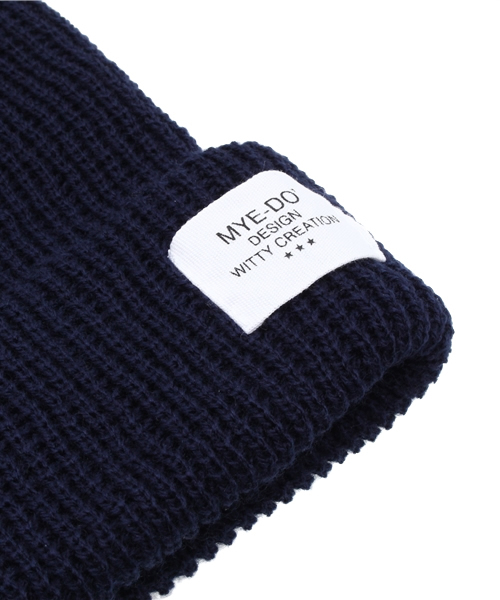 MYE-DO'(マイ・ドゥ)の「ソリッド ニットキャップ / MADE IN USA(ニットキャップ/ビーニー・メンズ・ブラック/グレー/オリーブ/ネイビー/カーキ・FREE)」の7枚目の写真