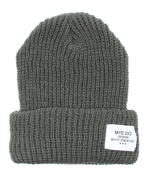 MYE-DO'(マイ・ドゥ)の「ソリッド ニットキャップ / MADE IN USA(ニットキャップ/ビーニー・メンズ・ブラック/グレー/オリーブ/ネイビー/カーキ・FREE)」の15枚目の写真