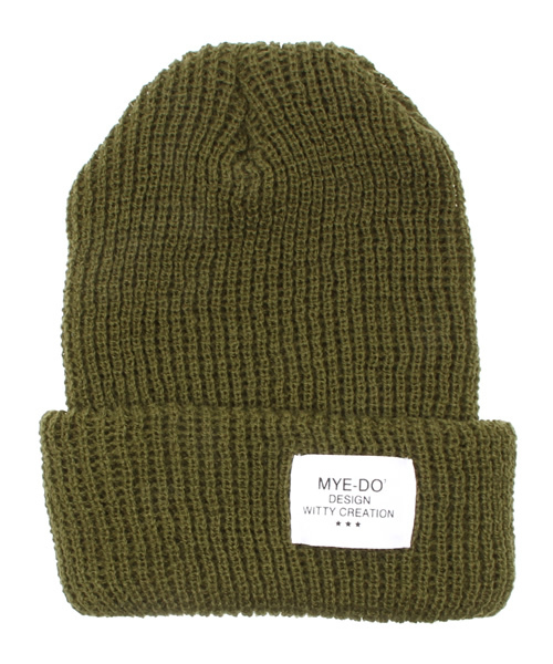 MYE-DO'(マイ・ドゥ)の「ソリッド ニットキャップ / MADE IN USA(ニットキャップ/ビーニー・メンズ・ブラック/グレー/オリーブ/ネイビー/カーキ・FREE)」の16枚目の写真