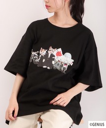 なめねこ プリントオーバーTee