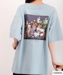 なめねこ プリントオーバーTee