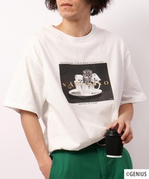 なめねこ プリントオーバーTee