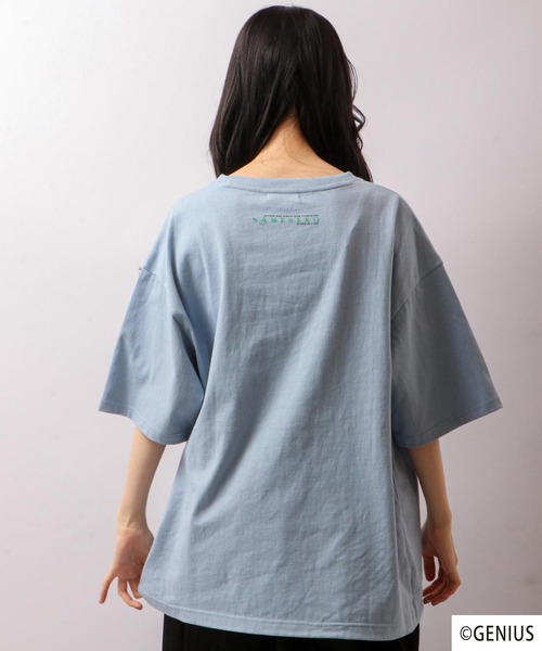 FUNALIVE(ファンアライブ)の「なめねこ プリントオーバーTee(Tシャツ/カットソー・メンズ・ホワイト系その他2/ホワイト系その他3/ブラック系その他2/ブラック系その他3/ブルー系その他/ブラック系その他/ホワイト系その他/ブラック/ブルー/ホワイト・LL/M/L)」の13枚目の写真