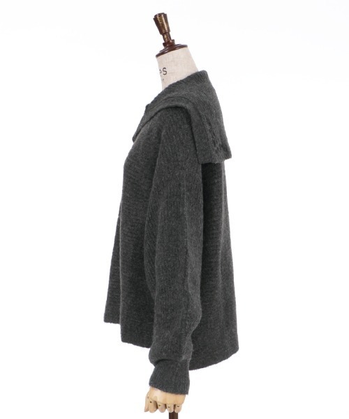 axes femme（アクシーズファム）の「セーラーカラーニットＰＯ（ニット/セーター・レディース・モカ/チャコール/キナリ・FREE）」の20枚目の写真