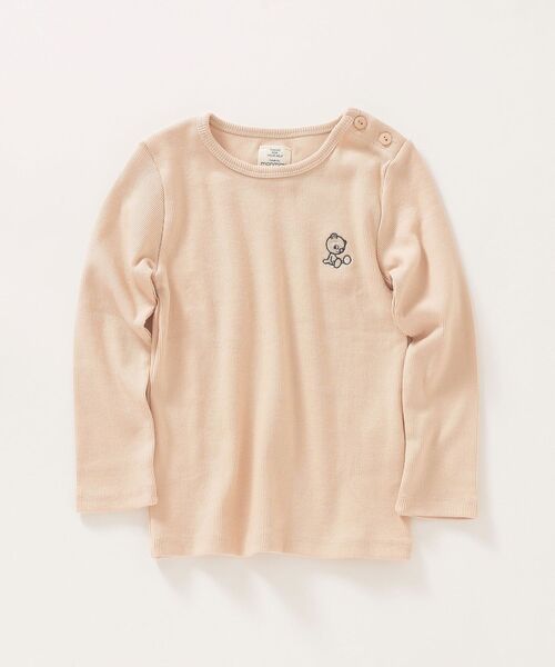 SHIPS any（シップス エニィ）の「【SHIPS any別注】MONMIMI: ベア セットアップ ルームウェア<KIDS>◇（Tシャツ/カットソー・キッズ・ライトブルー/ピンク・100/110/120）」の19枚目の写真
