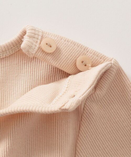 SHIPS any（シップス エニィ）の「【SHIPS any別注】MONMIMI: ベア セットアップ ルームウェア<KIDS>◇（Tシャツ/カットソー・キッズ・ライトブルー/ピンク・100/110/120）」の12枚目の写真