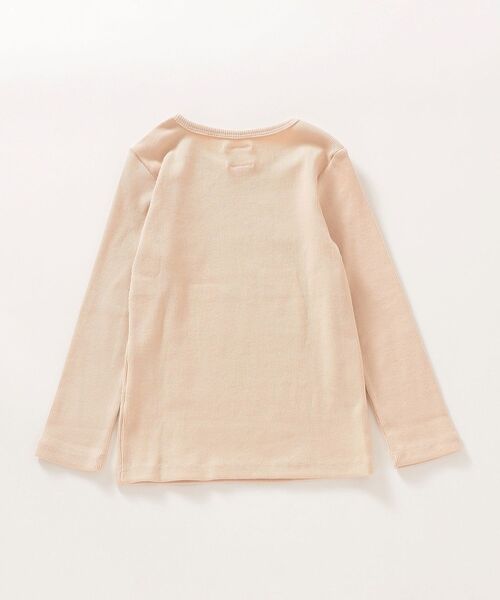 SHIPS any（シップス エニィ）の「【SHIPS any別注】MONMIMI: ベア セットアップ ルームウェア<KIDS>◇（Tシャツ/カットソー・キッズ・ライトブルー/ピンク・100/110/120）」の5枚目の写真