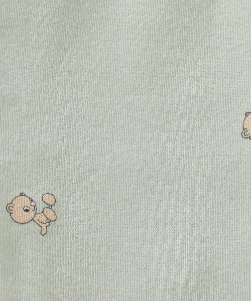 SHIPS any（シップス エニィ）の「【SHIPS any別注】MONMIMI: ベア セットアップ ルームウェア<KIDS>◇（Tシャツ/カットソー・キッズ・ライトブルー/ピンク・100/110/120）」の11枚目の写真