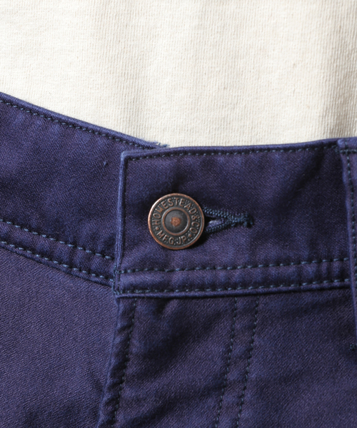 JOURNAL STANDARD J.S HOMESTEAD(ジャーナルスタンダードホームステッド)の「【j.s.homestead】モールスキン 5ポケット パンツ(その他パンツ・メンズ・ブラック/コバルトブルー・MEDIUM/LARGE)」の12枚目の写真