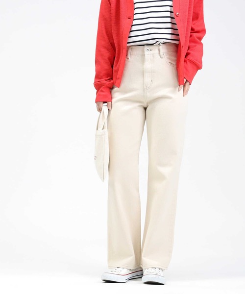 HONEYSUCKLE ROSE(ハニーサックルローズ)の「【HONEYSUCKLE ROSE】ハイウエストフレア(デニムパンツ・レディース・キナリ・S/L/M)」の7枚目の写真