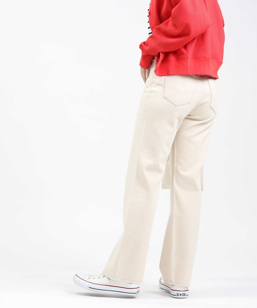 HONEYSUCKLE ROSE(ハニーサックルローズ)の「【HONEYSUCKLE ROSE】ハイウエストフレア(デニムパンツ・レディース・キナリ・S/L/M)」の6枚目の写真