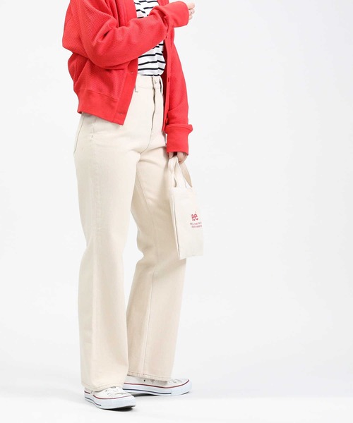 HONEYSUCKLE ROSE(ハニーサックルローズ)の「【HONEYSUCKLE ROSE】ハイウエストフレア(デニムパンツ・レディース・キナリ・S/L/M)」の5枚目の写真