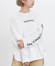 MILKFED. | ROUND HEM TOP(Tシャツ/カットソー)